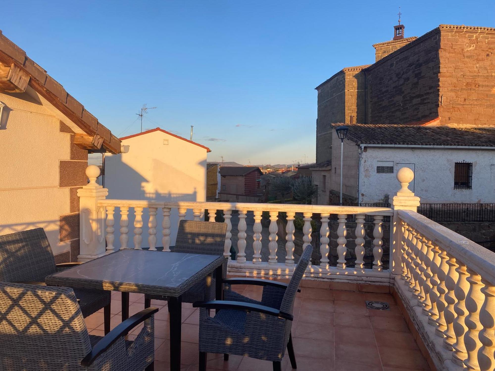 Casa Rural La Plaza Azofra Buitenkant foto