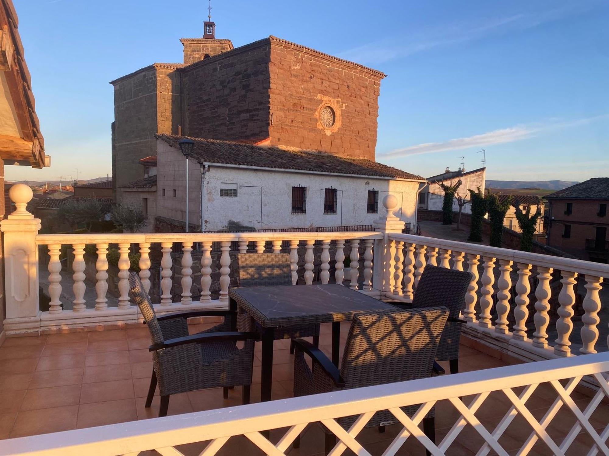 Casa Rural La Plaza Azofra Buitenkant foto